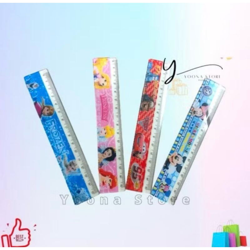 

PENGGARIS KARAKTER 15 CM /PENGGARIS LURUS