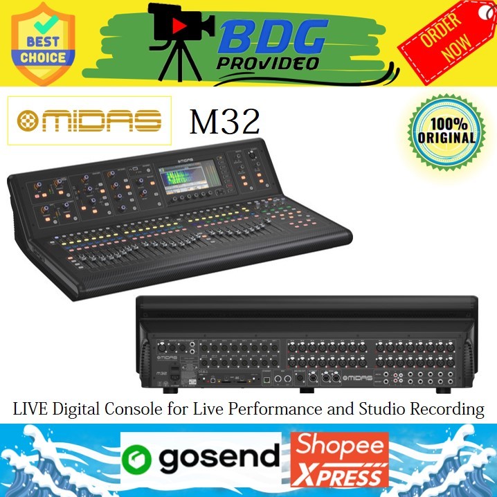 Midas M32 /  40-input digital mixing console Midas M32 LIVE