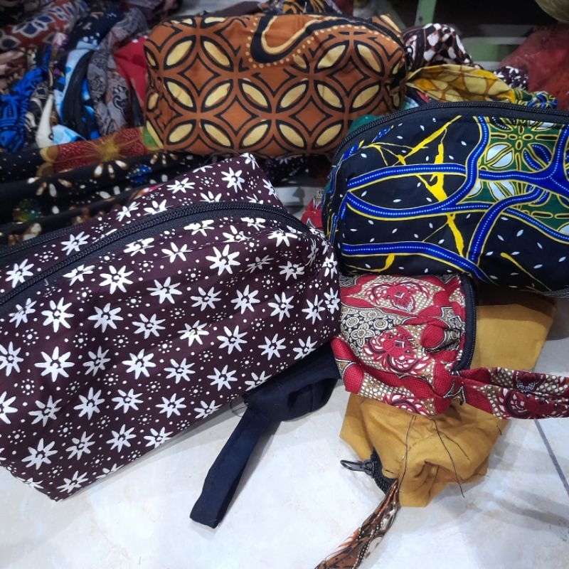 Dompet Boxy Batik busa