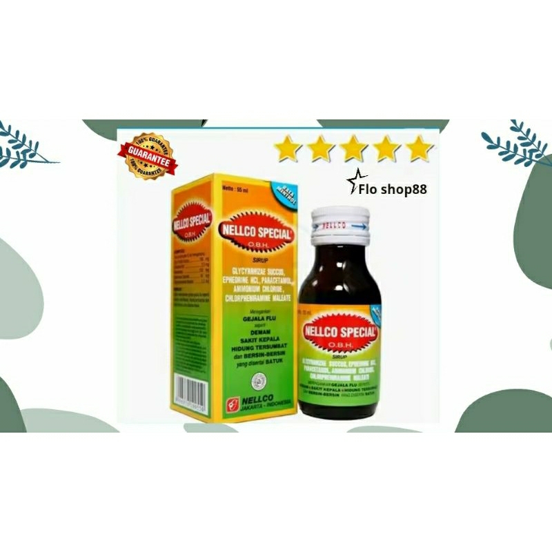 A -  OBH NELLCO SPECIAL / OBH NELLCO / OBH NELLCO BATUK BERDAHAK/ OBH NELLCO 100ML / OBH NELLCO ANAK