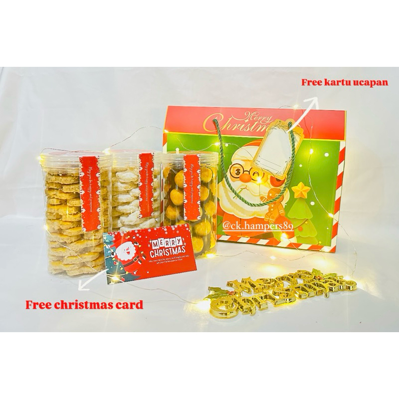 

Hampers Natal 2024 / Hampers kue kering / Set hampers