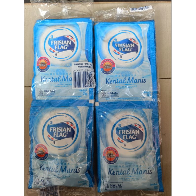 

Frisian Flag Susu Kental Manis Sachet Isi 6 x 40 Gram