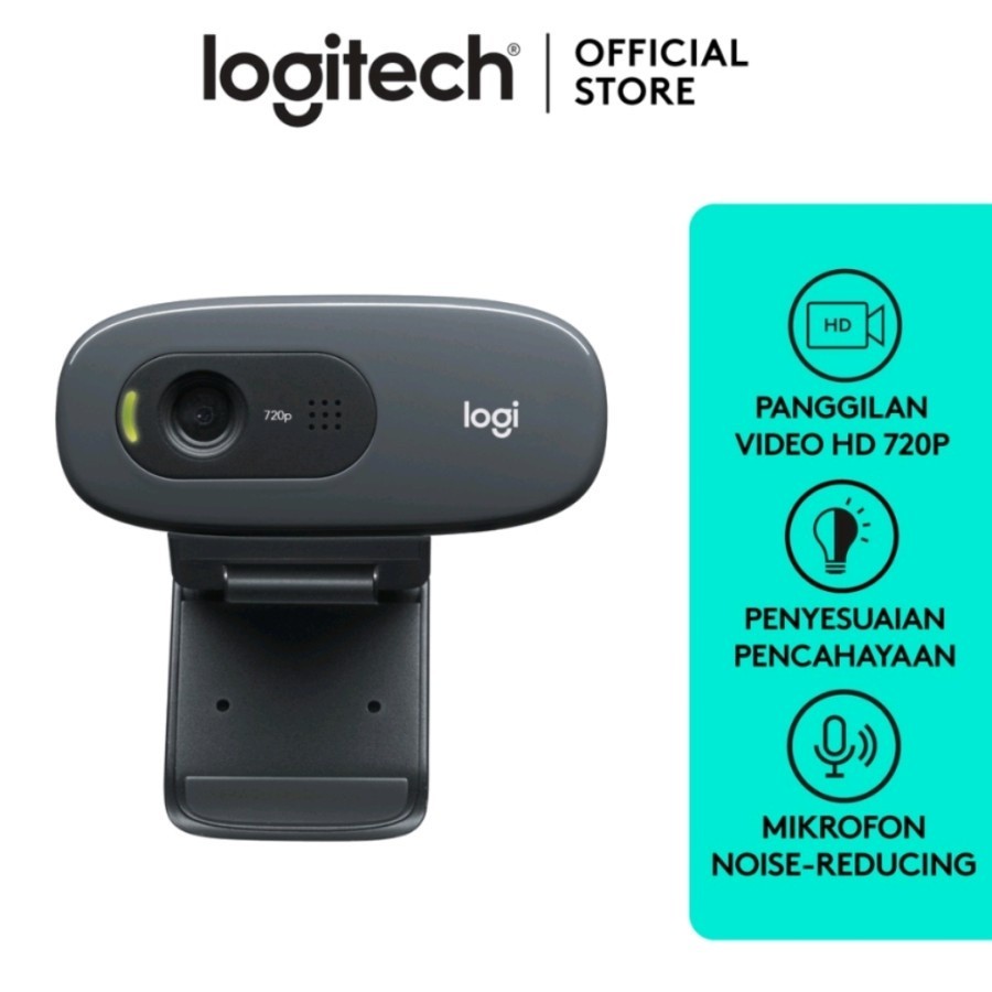 LOGITECH C270 WEBCAM HD 720P / WEBCAM LOGITECH C-270 720P HD