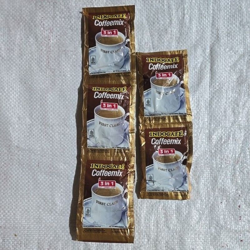

Indocafe coffemix kopimix 3in1 isi 5 biji