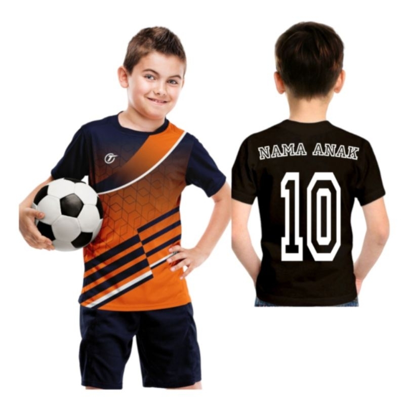 JERSEY BOLA ANAK/BAJU BOLA ANAK PAKE SABLON/KAOS BOLA ANAK/KAOS ANAK