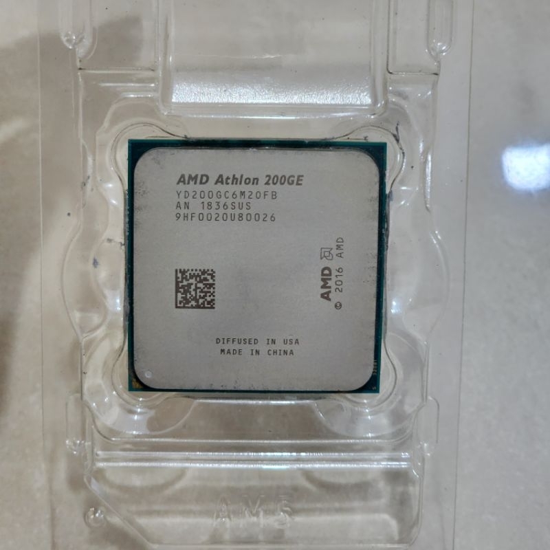 ATHLON 200GE AMD ATHLON 200 GE ATHLON AM4 CPU ATHLON 200GE CPU AMD IGPU VEGA 3 NOT Athlon 3000G not 