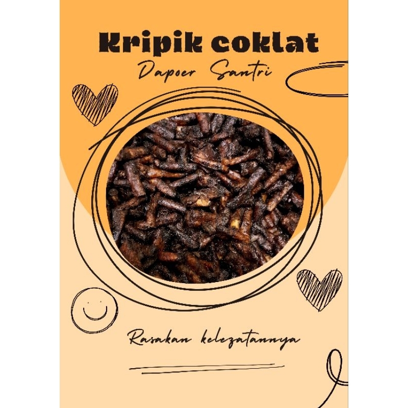 

KRIPIK LUMPIA COKLAT 250 gram (Dapoer santri)