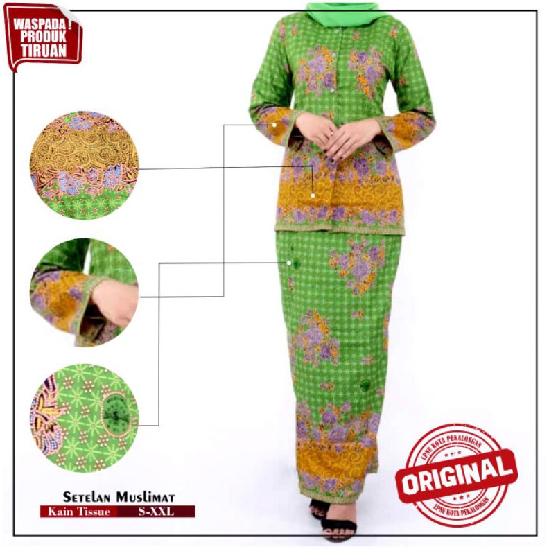 KODE L27J Setelan muslimat Batik Muslimat Gamis muslimat jilbab muslimat NU batik wanita muslimat nu