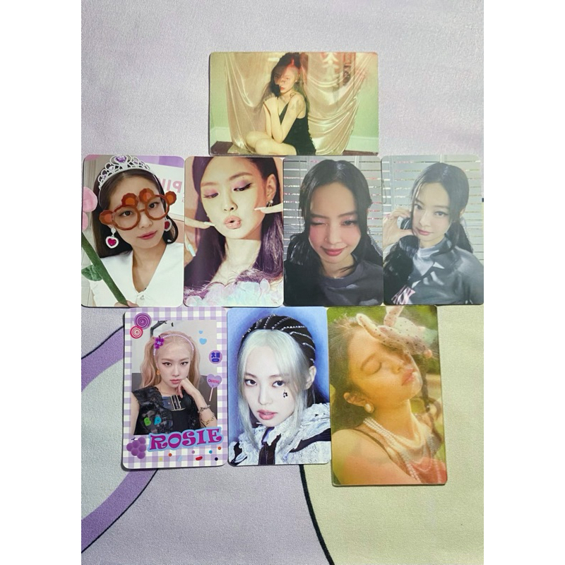 jennie lenticular solo jennie lucky draw weverse seoul take all