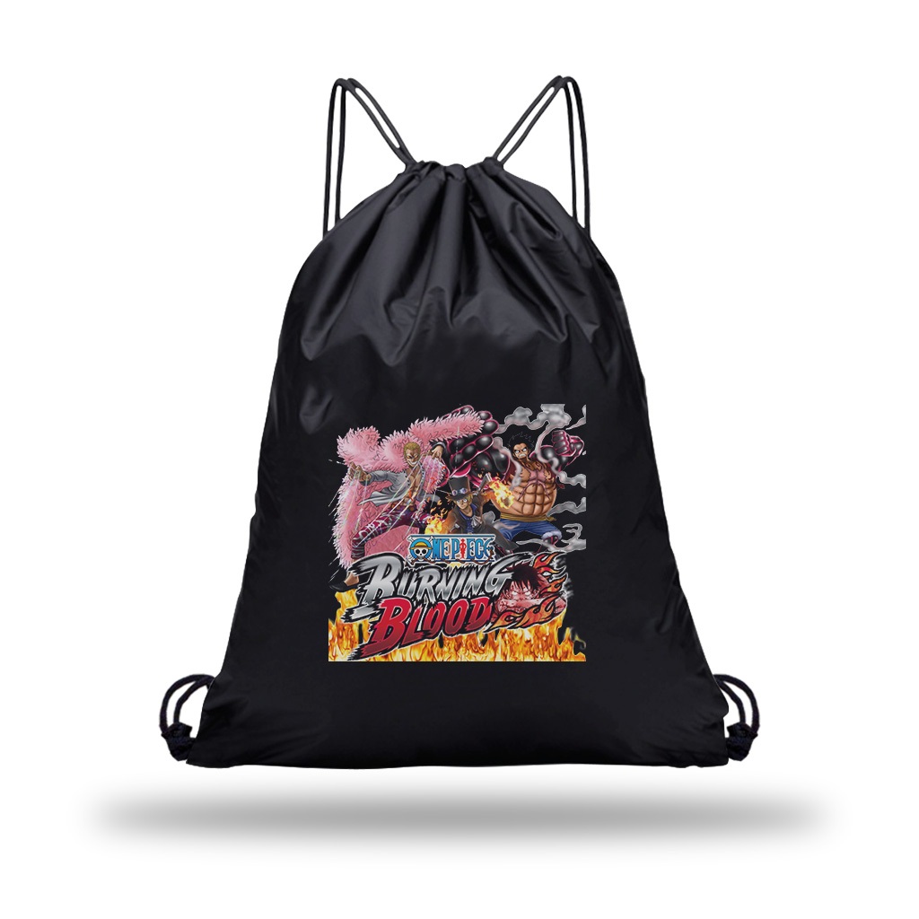 Tas Serut Anime String Bag / Tas Santai Pria Dan Wanita / Tas Olahraga Serbaguna