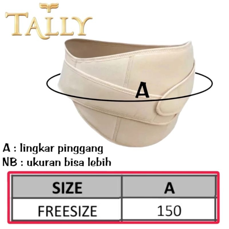 Unik Korset Hamil Stagen Penyangga Perut Ibu Hamil Tally 589- Cokelat Muda Korset Ibu Hamil Tally