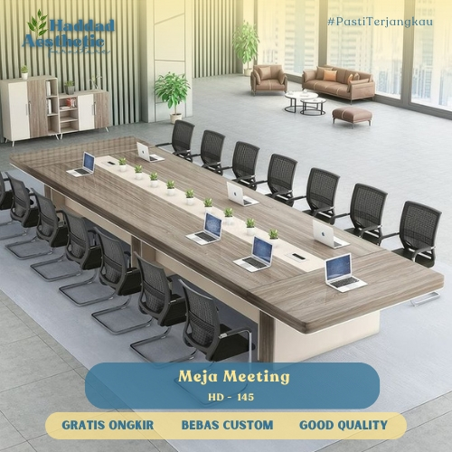 Meja Meeting Kantor, Meeting Table, Kuat Kokoh Premium Class