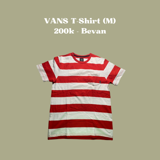 VANS T-Shirt Size M - Bevan
