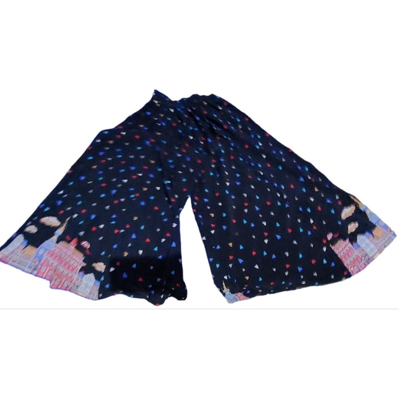 celana kulot lebar merk baenetta preloved