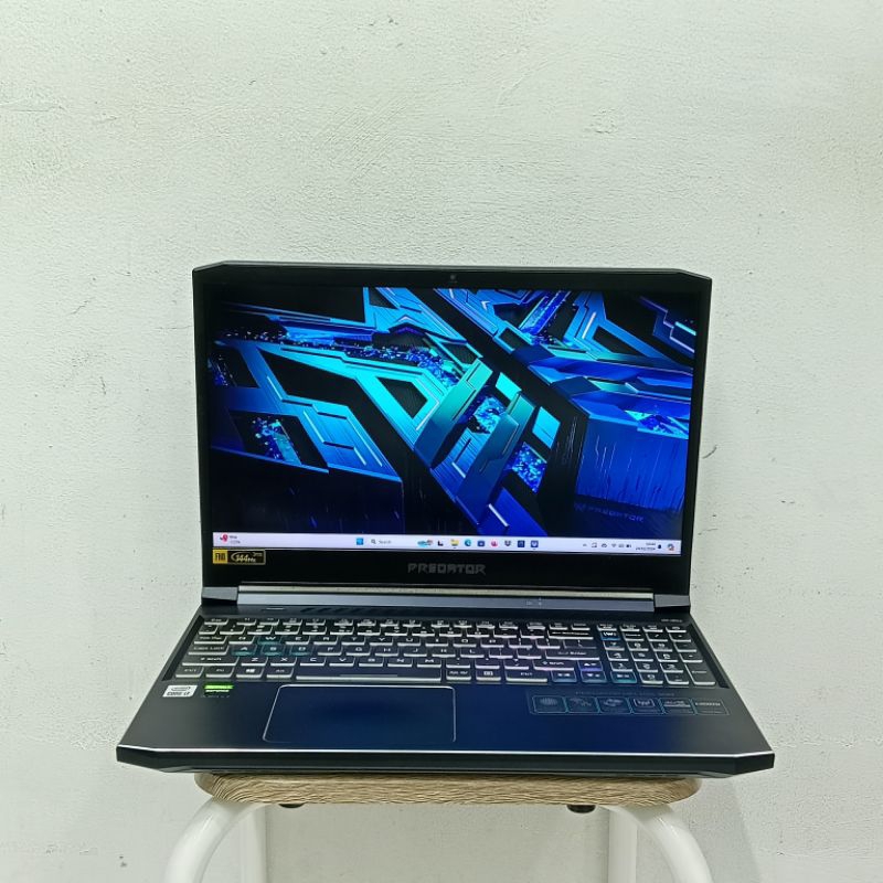 laptop gaming Acer predator Helios 300 Intel core i7-10870H RTX 2060 ram 16gb/SSD 512gb fhd IPS rgb