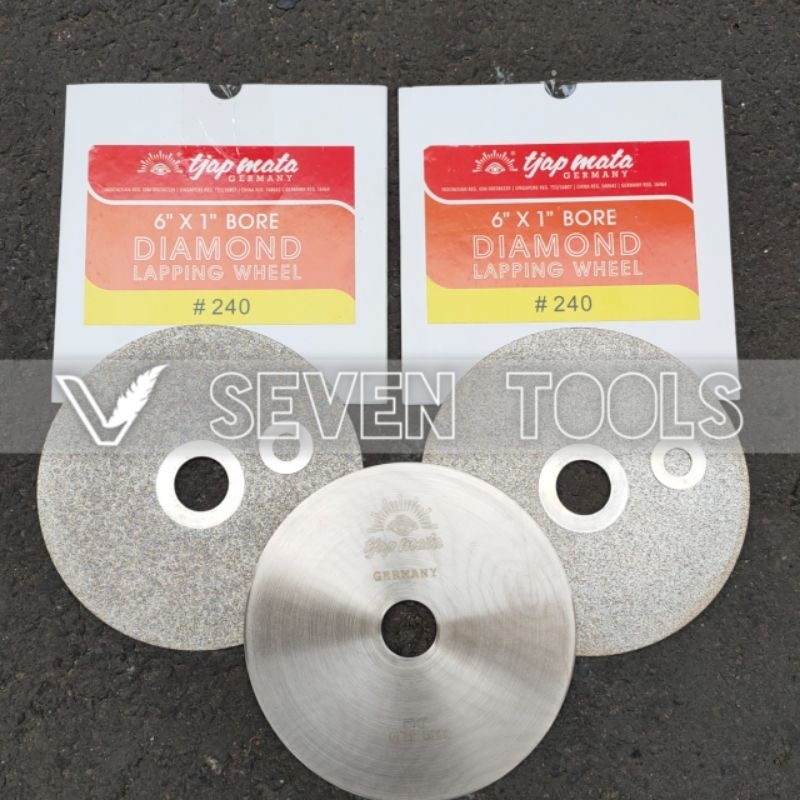 Mata Gerinda Lapping Wheel 6 Inch Tjap mata Diamond Wheel Disc