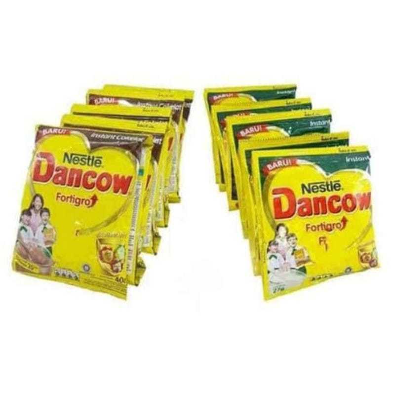 

DANCOW SUSU BUBUK FERTIGRO DAN COKLAT1 RENCENG ISI 10 PCS