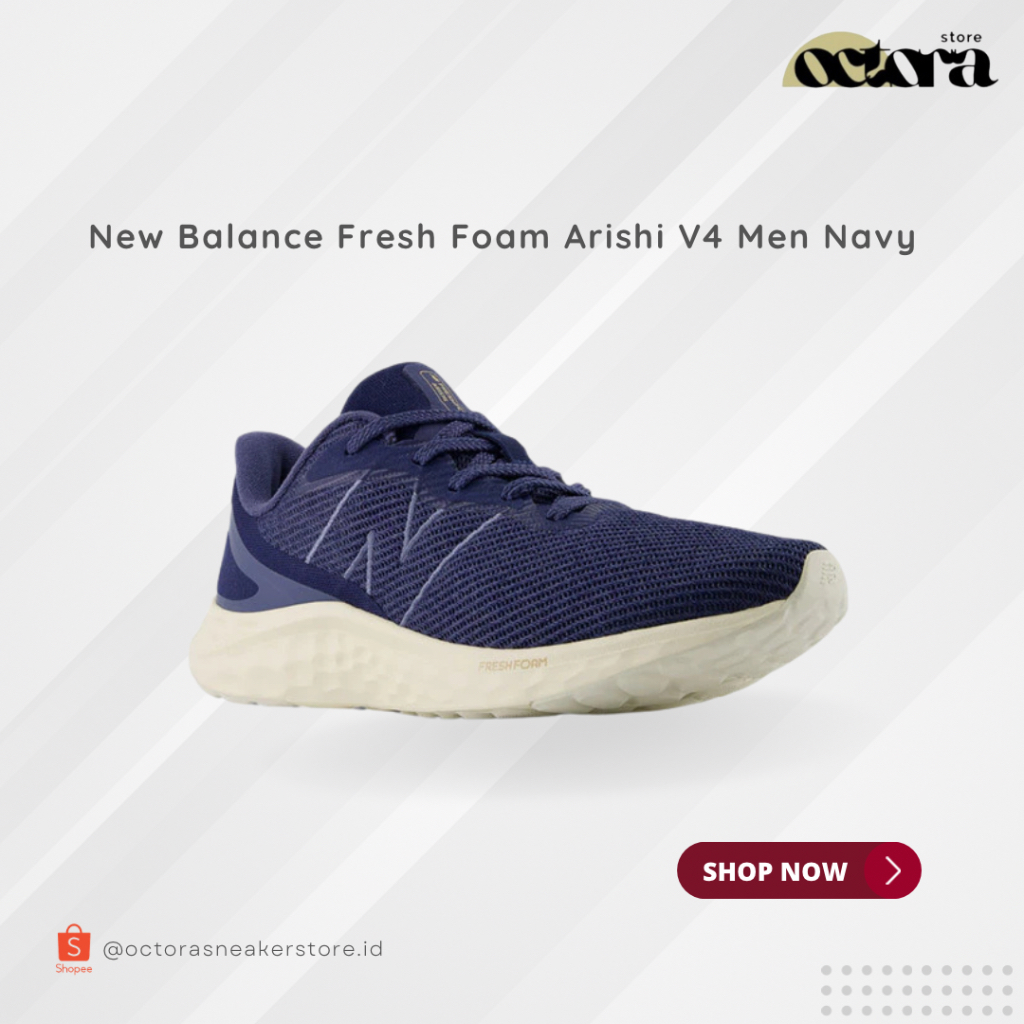 New Balance Arishi V4 Running shoes Men - Navy / New Balance Freah foam Original