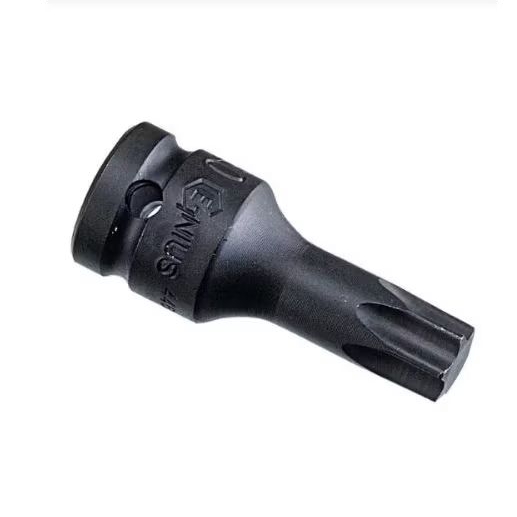 KUNCI SHOCK IMPACT L BINTANG  UKURAN T - 25  DRIVE 1/2"  IMPACT STAR HEAD DRIVER GENIUS