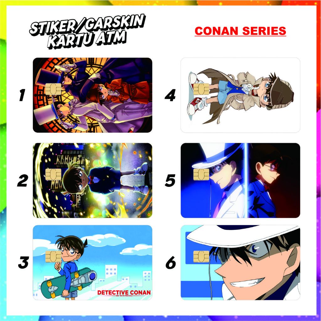 

GARSKIN ATM CONAN - SKIN ATM CONAN - STICKER ATM CONAN BISA CUSTOM