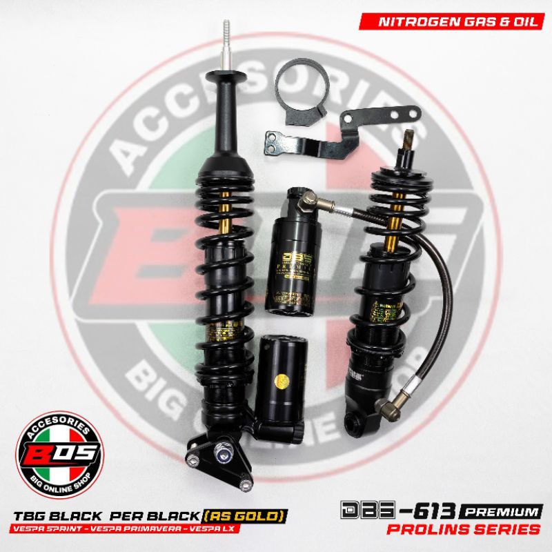 Shock paket Vespa Matic DBS 613 VESPA LX - S - PRIMAVERA SPRINT HARGA Grosir Termurah Terlaris Shock