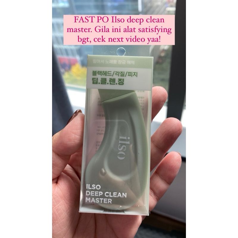 Ilso Deep Clean Master ORIGINAL (pembersih komedo sebum)