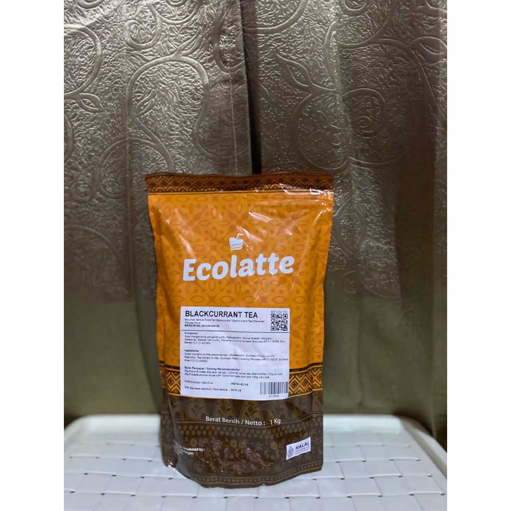 

Ecolatte Blackcurant Tea 1 kg