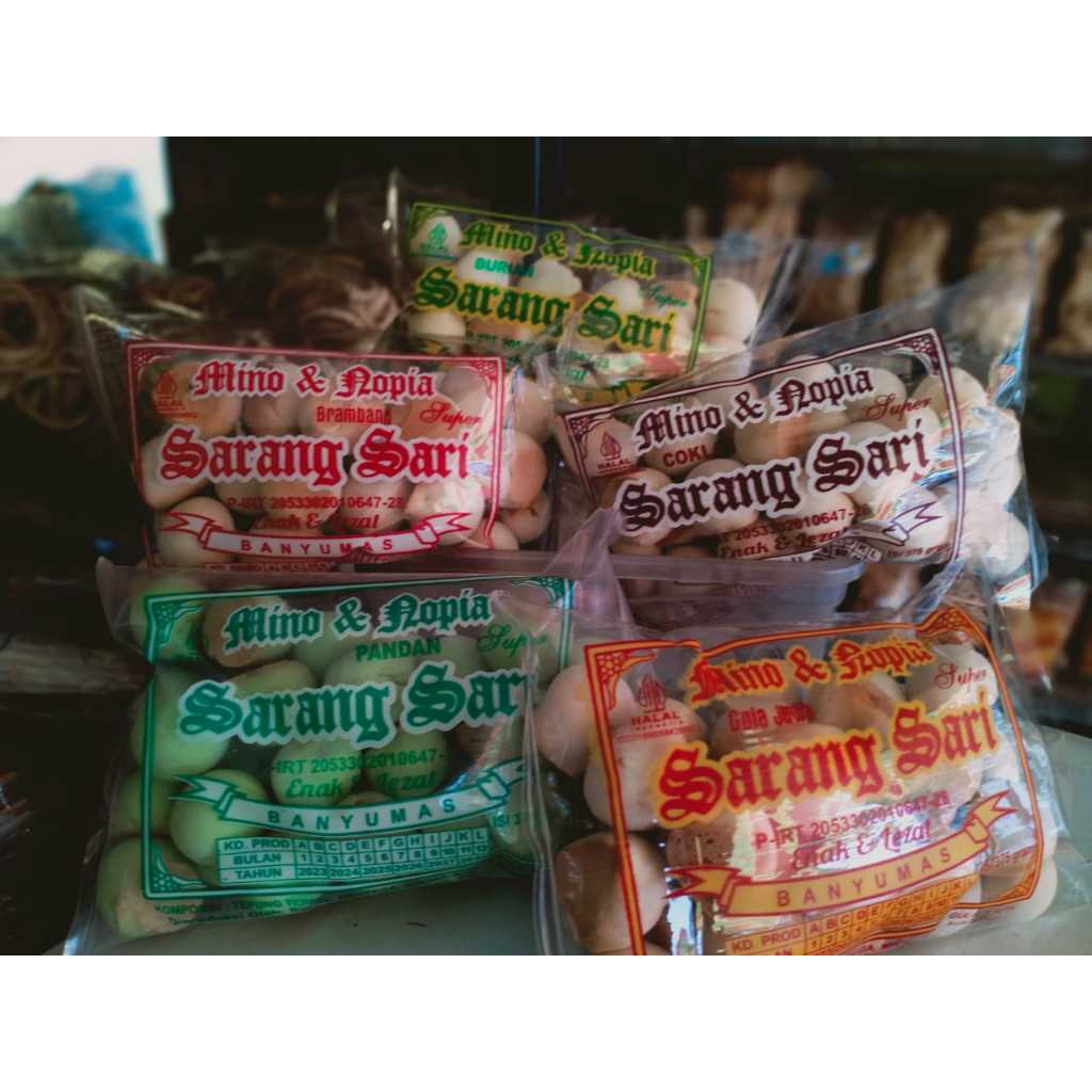 

MINO SARANG SARI 350 GRAM 5 VARIAN RASA