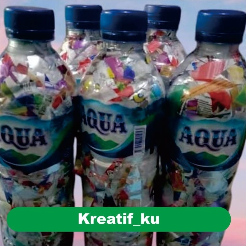 Ecobrick Ekobrik Ecobrick Ekobrik Botol Plastik Bata Ramah Lingkungan 600 ML ECOBRIK BATA BOTOL