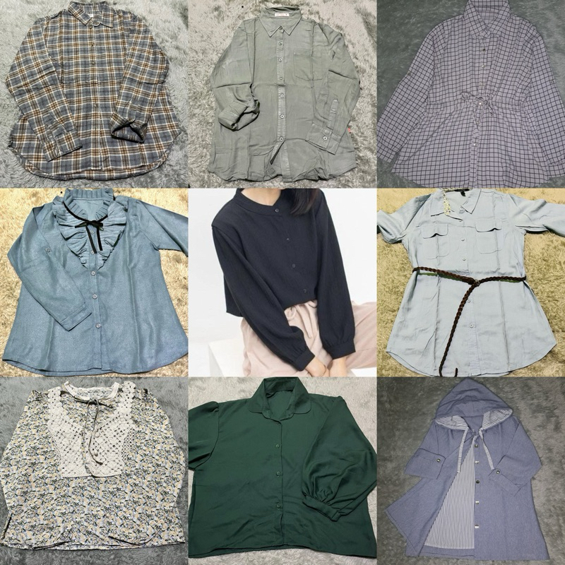kemeja Uniqlo, remix jeans, dust, etc