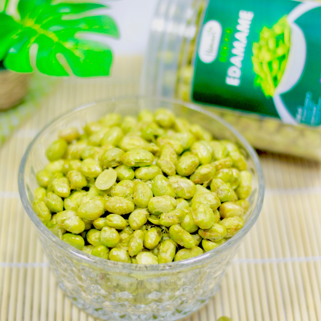 

Keripik Kacang Edamame Renyah Krispi Halal dan Sehat Wellbi Snack 150gr & 215gr
