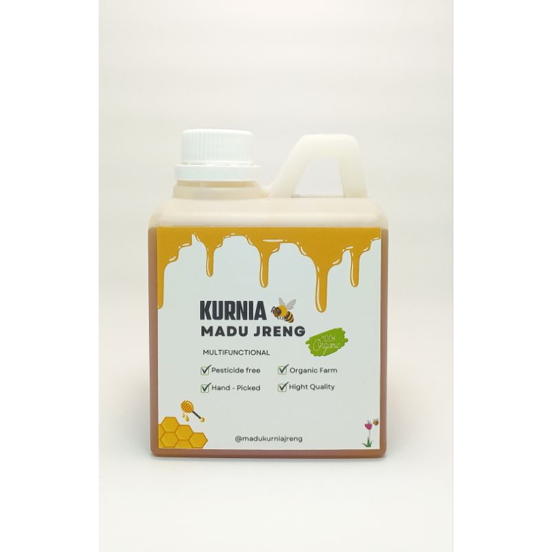 

Madu Jreng ukuram 500 ml, 100 % madu randu