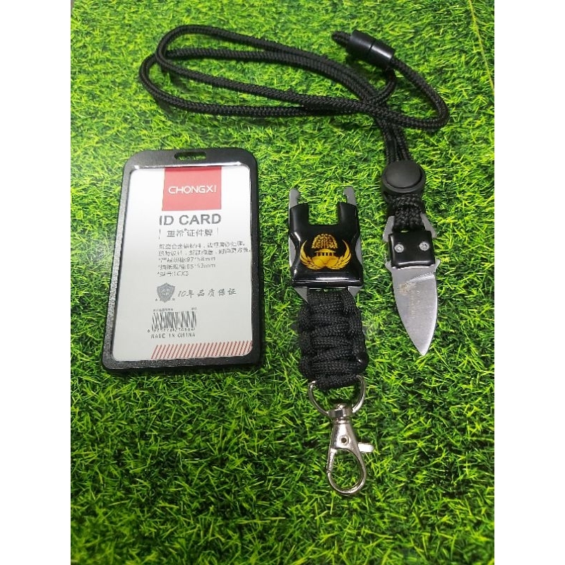 

lanyard tactical id card holder logo korpri beringin pns