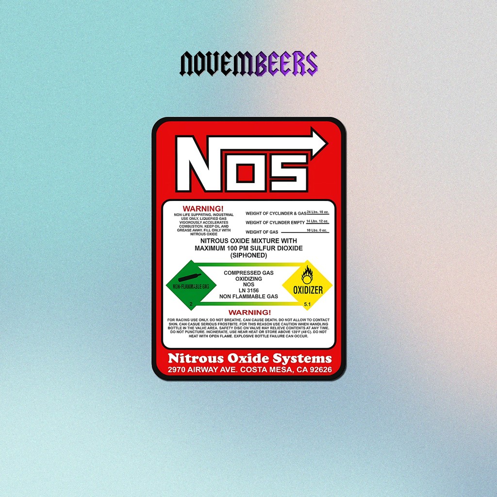

Stiker Vinyl NOS Sticker Vinyl Glossy