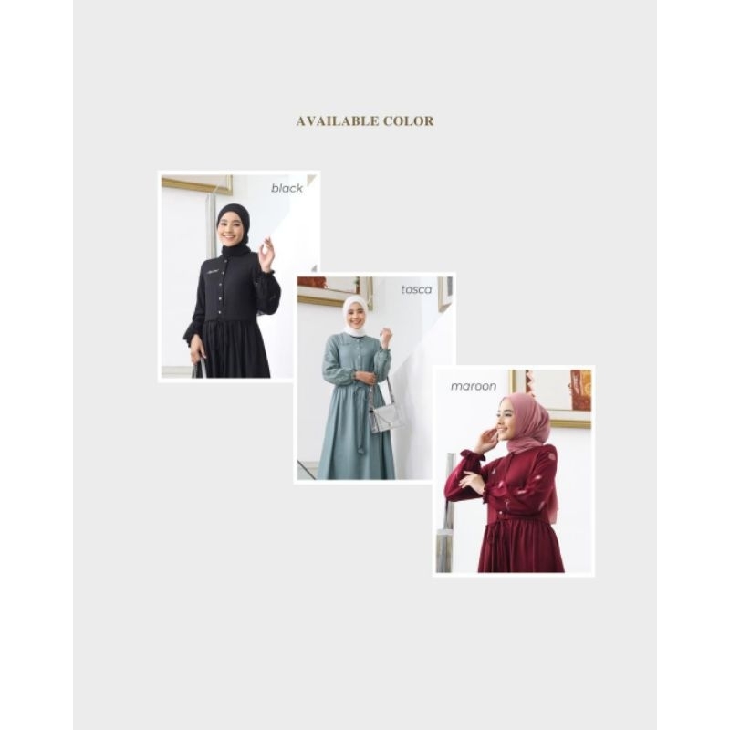 ABAYA//GAMIS DANNIS TERBARU BY RUMAH DANNIS SIZE XS-XXL