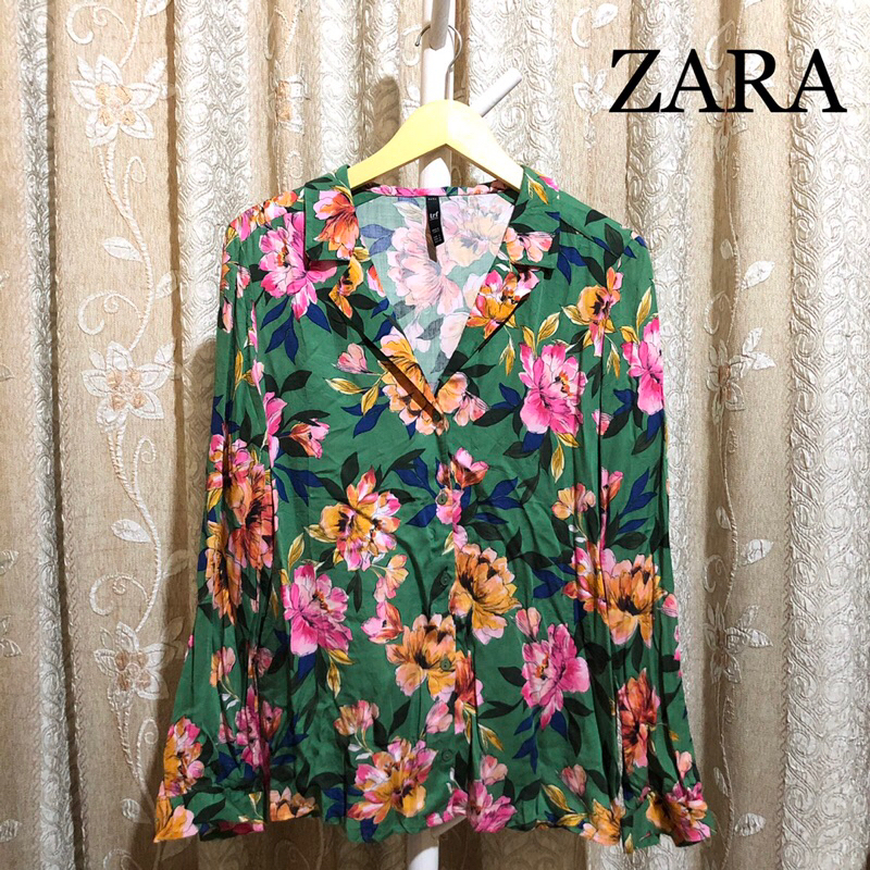 BLOUSE ZARA FLORAL