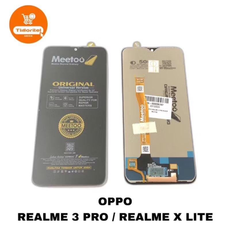 lcd touchscreen realme 3 pro ori meetoo / ori og super