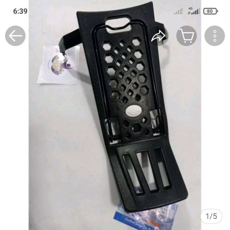 Bagasi jepit supra x125 helm in