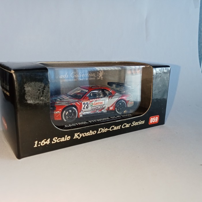 Kyosho Beads Collection - Nissan Castrol Pitwork GT-R 2002 (N12)