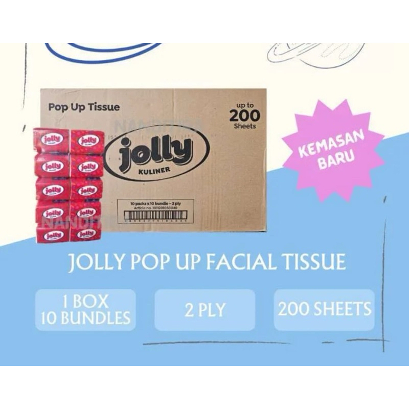 JOLLY POP UP KULINER 1 Dus JOLLY TISU KAFE CAFE 1Dus