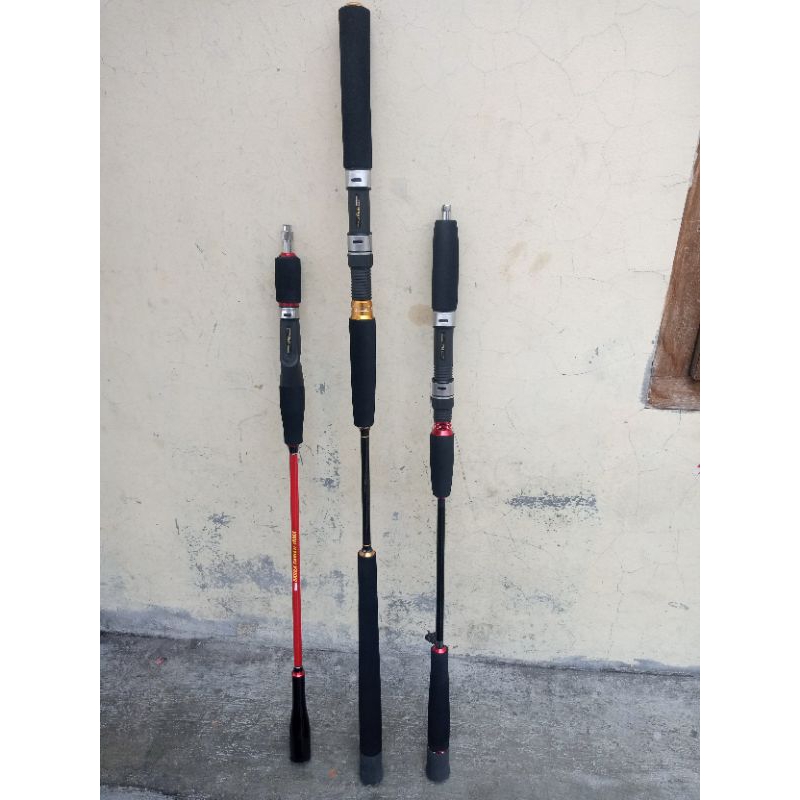 Gagang joran karbon sutet type jigging