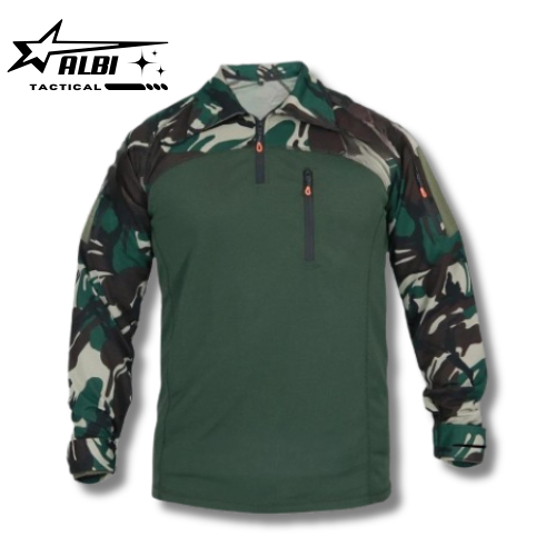 kaos BDU loreng lengan panjang / kaos pria panjang / bdu dryfit