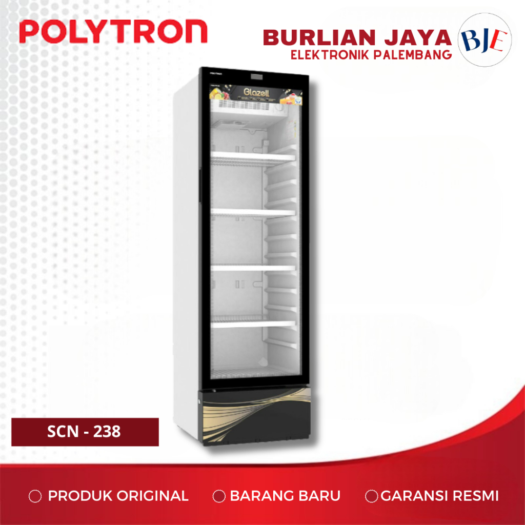KULKAS SHOWCASE POLYTRON SCN-238 KULKAS SHOWCASE PALEMBANG
