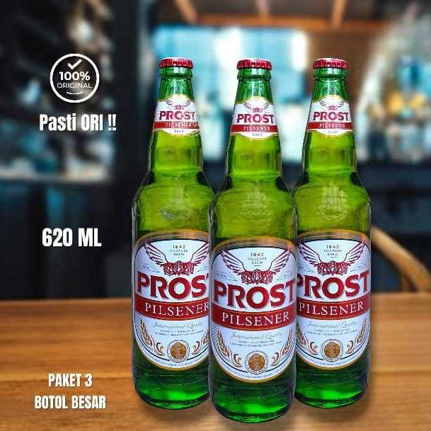 

Paket Hemat 3 boto Besar!!! Proos-t Pilsnerr - 620 ml