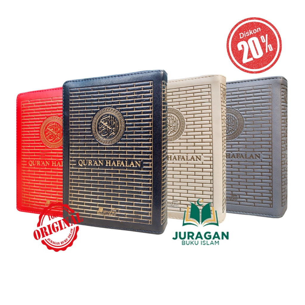 ORIGINAL Quran Hafalan Resleting Non terjemah A6 - Almahira