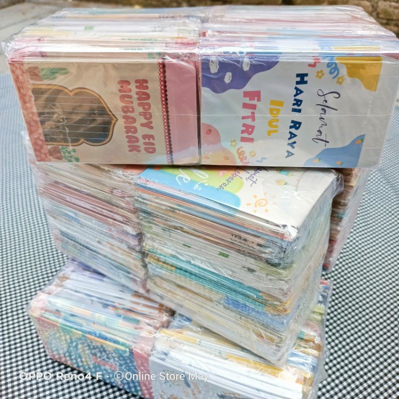 

SUDAH DI LEM GROSIR Amplop Lebaran Angpau Aesthatic tebal 100gsm gambar tajam