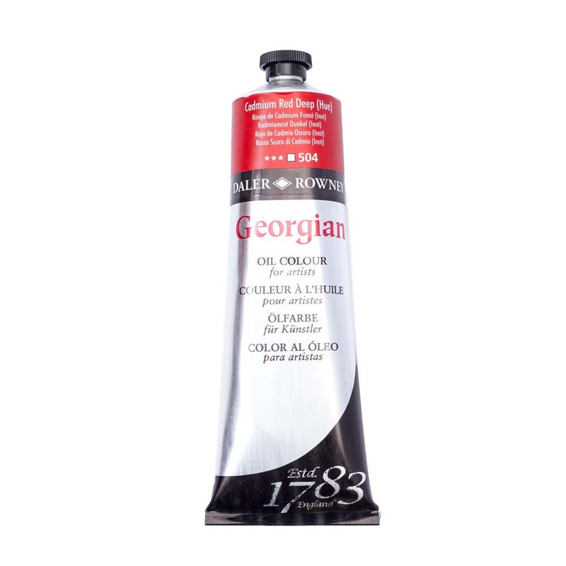 

Daler-Rowney Georgian Oil Cat Minyak 225m Seri Red