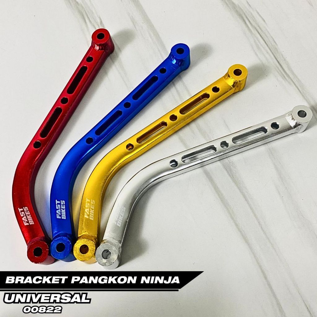 Breket Pangkon Knalpot Fast Bikes Breket Tiang Knalpot Model L Ninja Moge Rx King