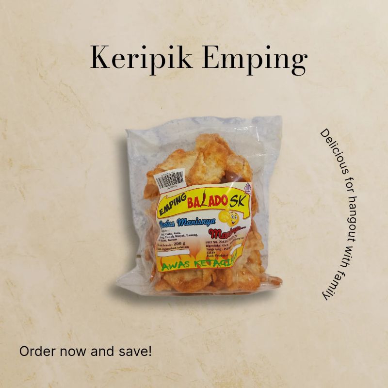 

Keripik Emping SK