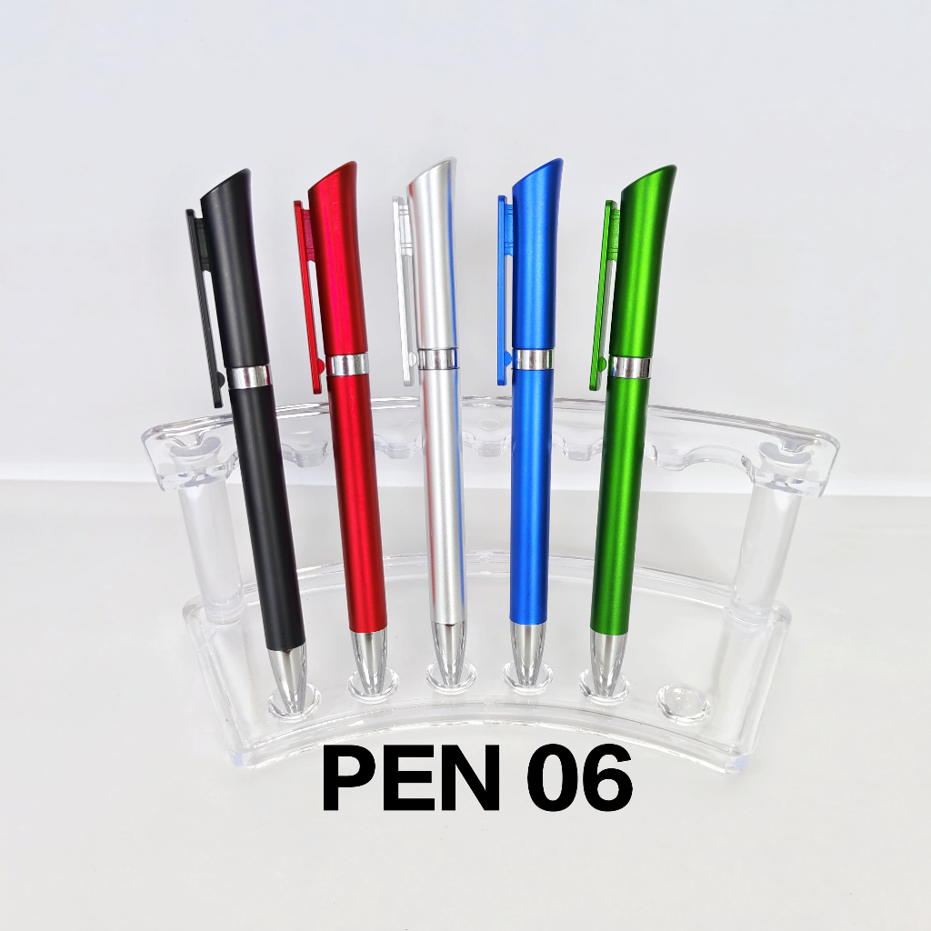 

Pen 06 / Pulpen Plastik 738 / Ballpoint Plastik Souvenir / Pulpen Polos Promosi